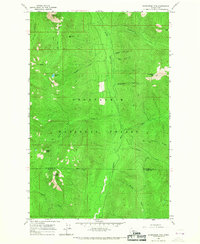 Download a high-resolution, GPS-compatible USGS topo map for Evergreen Mtn, WA (1967 edition)