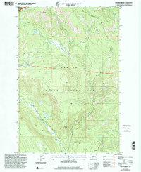 preview thumbnail of historical topo map of Yakima County, WA in 2000