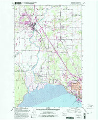 Download a high-resolution, GPS-compatible USGS topo map for Ferndale, WA (1994 edition)