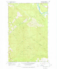 preview thumbnail of historical topo map of Skagit County, WA in 1966