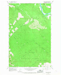 Download a high-resolution, GPS-compatible USGS topo map for Finney Peak, WA (1968 edition)