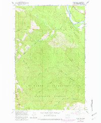 Download a high-resolution, GPS-compatible USGS topo map for Finney Peak, WA (1982 edition)