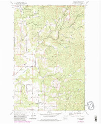 Download a high-resolution, GPS-compatible USGS topo map for Foothills, WA (1986 edition)