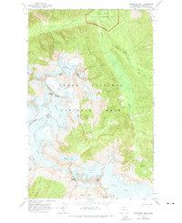 Download a high-resolution, GPS-compatible USGS topo map for Forbidden Peak, WA (1973 edition)