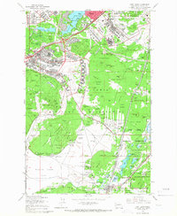Download a high-resolution, GPS-compatible USGS topo map for Fort Lewis, WA (1966 edition)