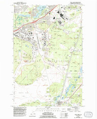 Download a high-resolution, GPS-compatible USGS topo map for Fort Lewis, WA (1994 edition)