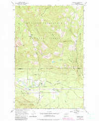 preview thumbnail of historical topo map of Skagit County, WA in 1966