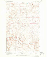 Download a high-resolution, GPS-compatible USGS topo map for Foster Coulee, WA (1971 edition)