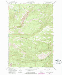 Download a high-resolution, GPS-compatible USGS topo map for Foundation Ridge, WA (1987 edition)