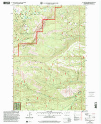 Download a high-resolution, GPS-compatible USGS topo map for Foundation Ridge, WA (2001 edition)