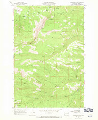 Download a high-resolution, GPS-compatible USGS topo map for Foundation Ridge, WA (1970 edition)