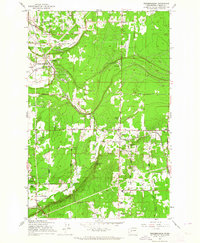 Download a high-resolution, GPS-compatible USGS topo map for Frederickson, WA (1964 edition)