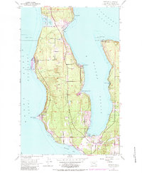 Download a high-resolution, GPS-compatible USGS topo map for Freeland, WA (1984 edition)