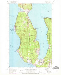 Download a high-resolution, GPS-compatible USGS topo map for Freeland, WA (1969 edition)