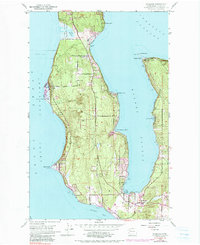 Download a high-resolution, GPS-compatible USGS topo map for Freeland, WA (1990 edition)