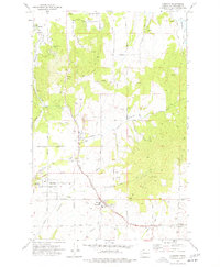 Download a high-resolution, GPS-compatible USGS topo map for Freeman, WA (1977 edition)