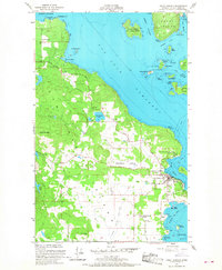 Download a high-resolution, GPS-compatible USGS topo map for Friday Harbor, WA (1968 edition)