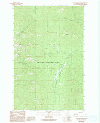 Download a high-resolution, GPS-compatible USGS topo map for Friedlander Meadows, WA (1994 edition)
