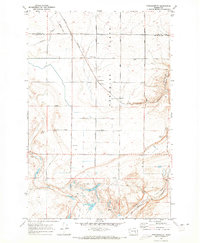 Download a high-resolution, GPS-compatible USGS topo map for Frischknecht, WA (1973 edition)