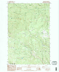 Download a high-resolution, GPS-compatible USGS topo map for Frost Mtn, WA (1995 edition)