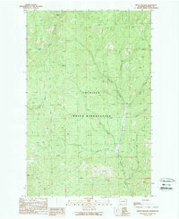 Download a high-resolution, GPS-compatible USGS topo map for Frosty Meadow, WA (1989 edition)