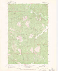 Download a high-resolution, GPS-compatible USGS topo map for Galena Point, WA (1971 edition)