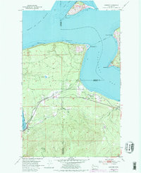 Download a high-resolution, GPS-compatible USGS topo map for Gardiner, WA (1985 edition)