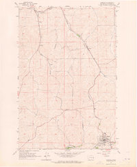 Download a high-resolution, GPS-compatible USGS topo map for Garfield, WA (1965 edition)