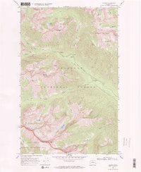 Download a high-resolution, GPS-compatible USGS topo map for Gilbert, WA (1972 edition)