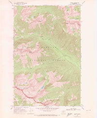 Download a high-resolution, GPS-compatible USGS topo map for Gilbert, WA (1973 edition)
