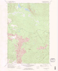 preview thumbnail of historical topo map of Yakima County, WA in 1970