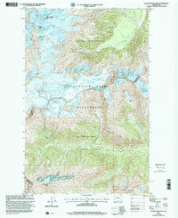 Download a high-resolution, GPS-compatible USGS topo map for Glacier Peak East, WA (2002 edition)
