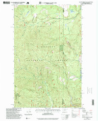 Download a high-resolution, GPS-compatible USGS topo map for Gleason Mountain, WA (1999 edition)