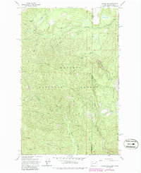 Download a high-resolution, GPS-compatible USGS topo map for Gleason Mtn, WA (1986 edition)