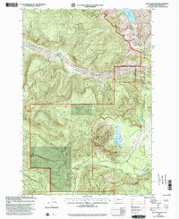 Download a high-resolution, GPS-compatible USGS topo map for Goat Mountain, WA (2003 edition)