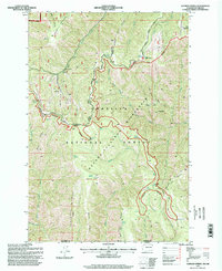 Download a high-resolution, GPS-compatible USGS topo map for Godman Spring, WA (1998 edition)