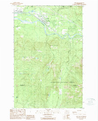 Download a high-resolution, GPS-compatible USGS topo map for Gold Bar, WA (1989 edition)