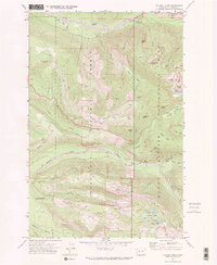 Download a high-resolution, GPS-compatible USGS topo map for Golden Lakes, WA (1974 edition)