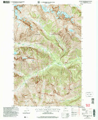 Download a high-resolution, GPS-compatible USGS topo map for Goode Mountain, WA (2008 edition)