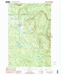 Download a high-resolution, GPS-compatible USGS topo map for Granite Falls, WA (1989 edition)