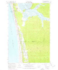 Download a high-resolution, GPS-compatible USGS topo map for Grayland, WA (1977 edition)
