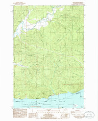 Download a high-resolution, GPS-compatible USGS topo map for Grays River, WA (1986 edition)
