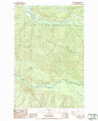 Download a high-resolution, GPS-compatible USGS topo map for Greenwater, WA (1986 edition)