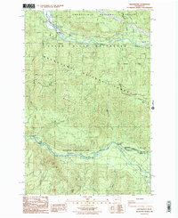 Download a high-resolution, GPS-compatible USGS topo map for Greenwater, WA (1986 edition)