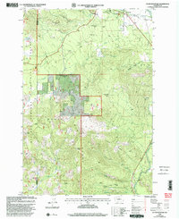 Download a high-resolution, GPS-compatible USGS topo map for Guler Mountain, WA (2003 edition)