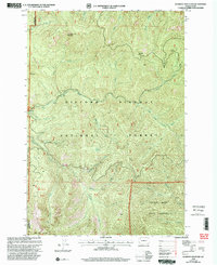 Download a high-resolution, GPS-compatible USGS topo map for Gumboot Mountain, WA (2003 edition)
