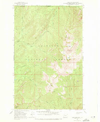 Download a high-resolution, GPS-compatible USGS topo map for Gypsy Peak, WA (1971 edition)