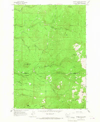 Download a high-resolution, GPS-compatible USGS topo map for Hagerty Butte, WA (1967 edition)