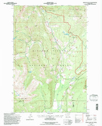 Download a high-resolution, GPS-compatible USGS topo map for Hamilton Buttes, WA (1996 edition)
