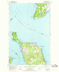 Download a high-resolution, GPS-compatible USGS topo map for Hansville, WA (1969 edition)